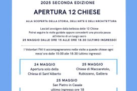 Apertura 12 Chiese